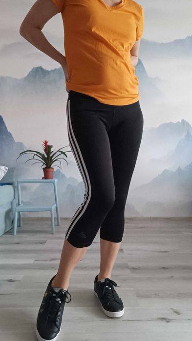 Legginsy sportowe Adidas rozm S/M