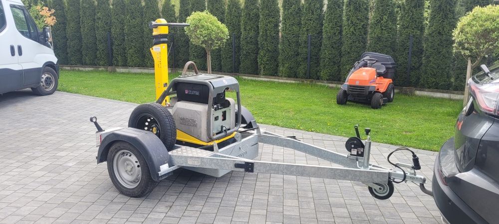 Wynajem !Zageszczarka zageszczarki 500kg,Wacker DPU 6555,z przyczepą d