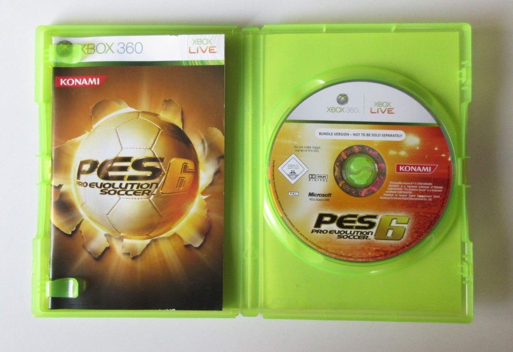 XBOX 360 - PES Pro Evolution Soccer 6 (Inclui UM MANUAL)