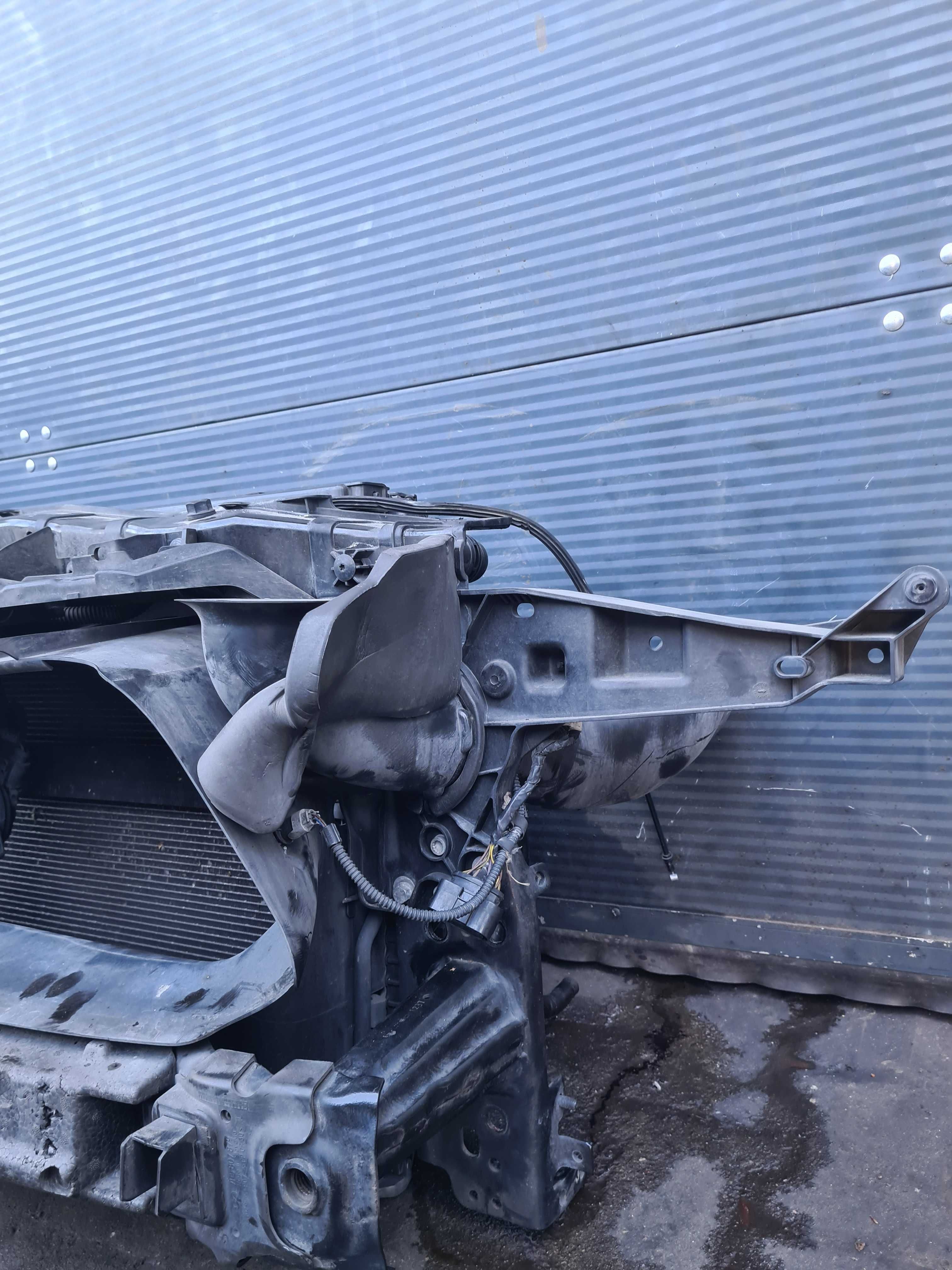 Porsche Cayenne II 7P 4.8 GTS pas przedni belka chłodnica wentylator
