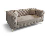 Sofa Boston Chesterfield Pikowana Dwuosobowa VeroLux