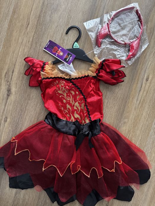 Sukienka diabełek strój karnawałowy
