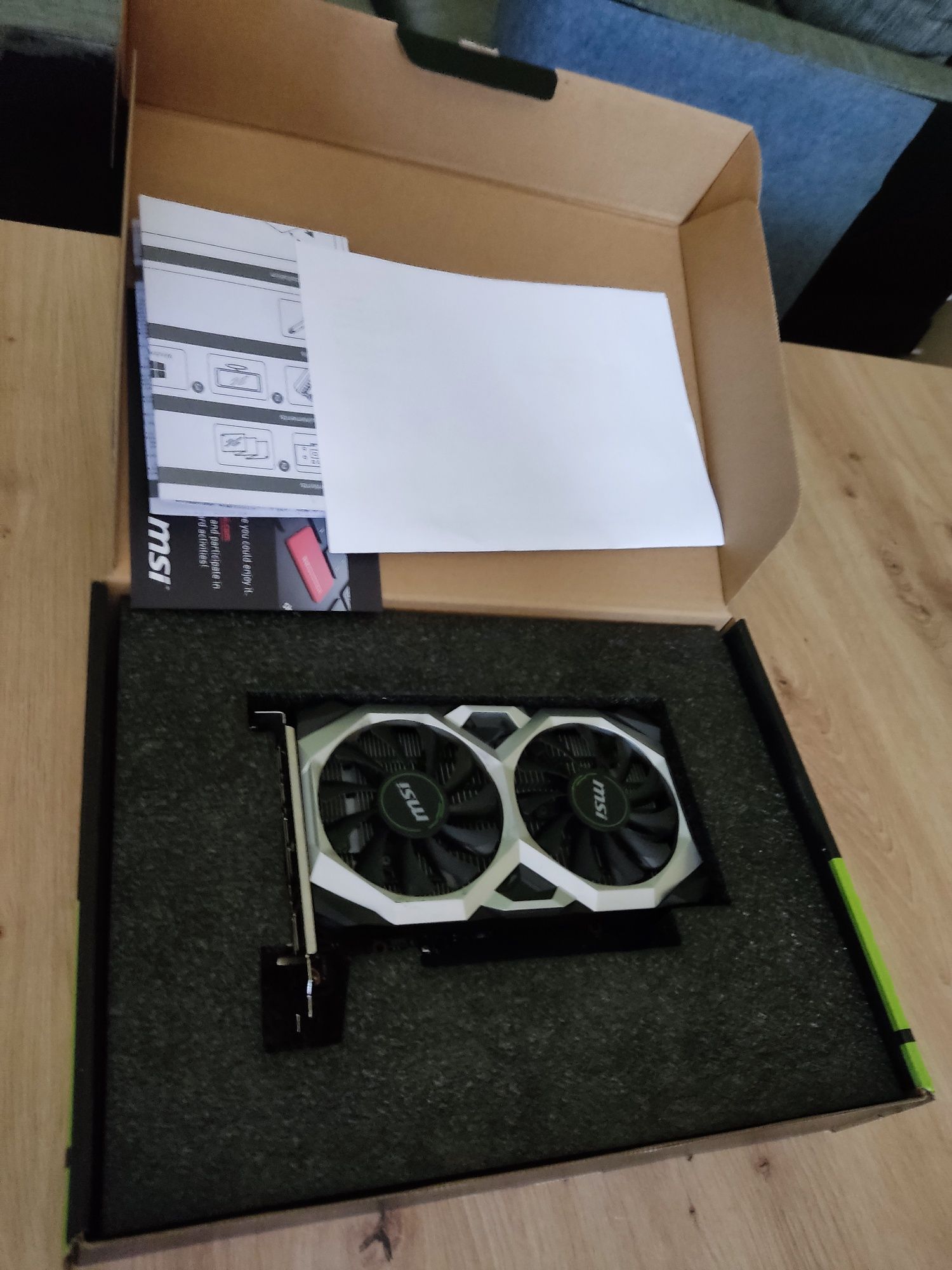 Karta graficzna MSI GeForce GTX 1650 Ventus XS 4GB GDDR5 OC edition