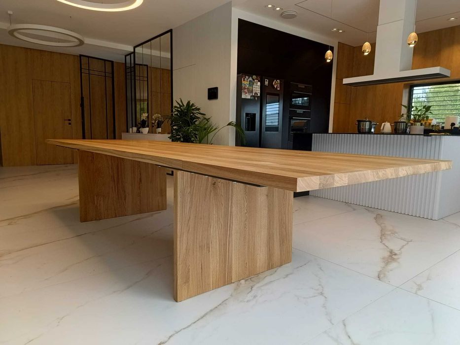 Stół Dębowy na Wymiar od Stolarza | Blaty i Komody | Lity Dąb