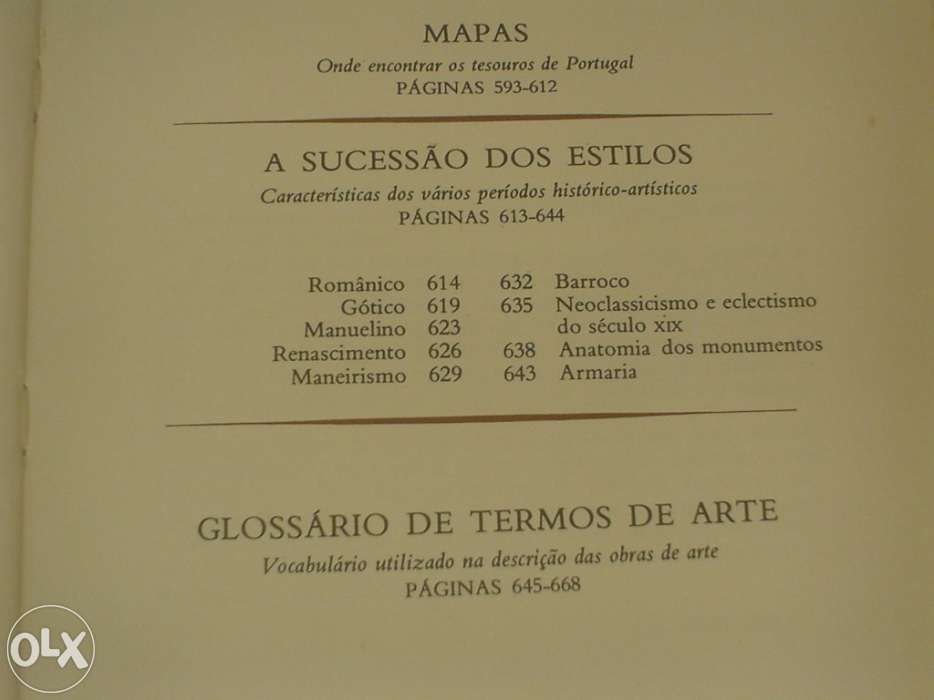 Tesouros Artísticos de Portugal - Ano 1976
