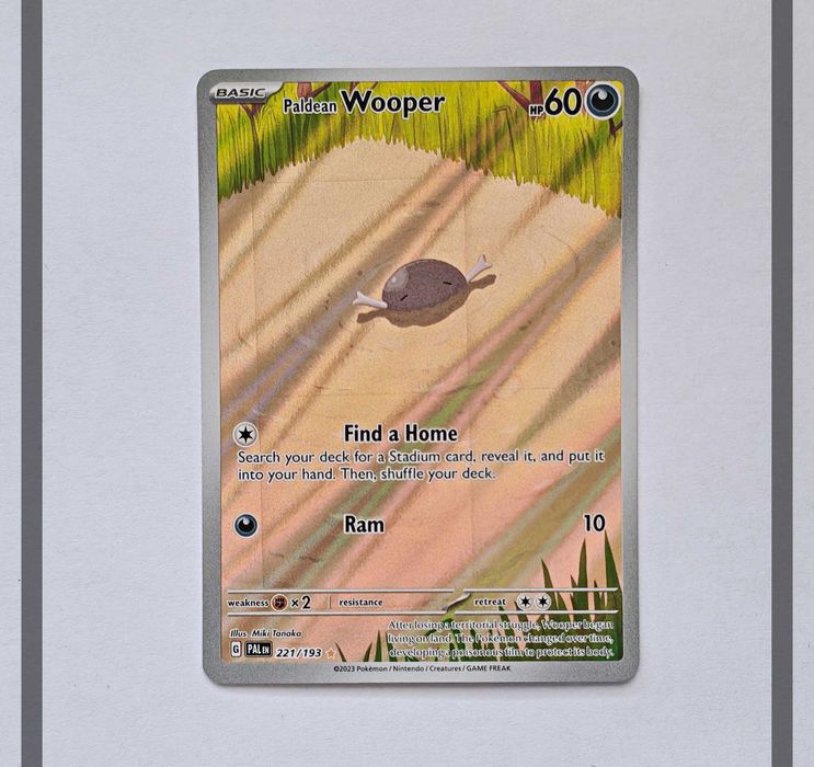 Paldean Wooper 221/193 PAL Pokemon ENG-NM