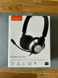 Słuchawki z mikrofonem Creative Chat Max HS-720