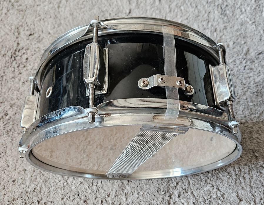 Werbel drewniany 12" x 4,5", czarny