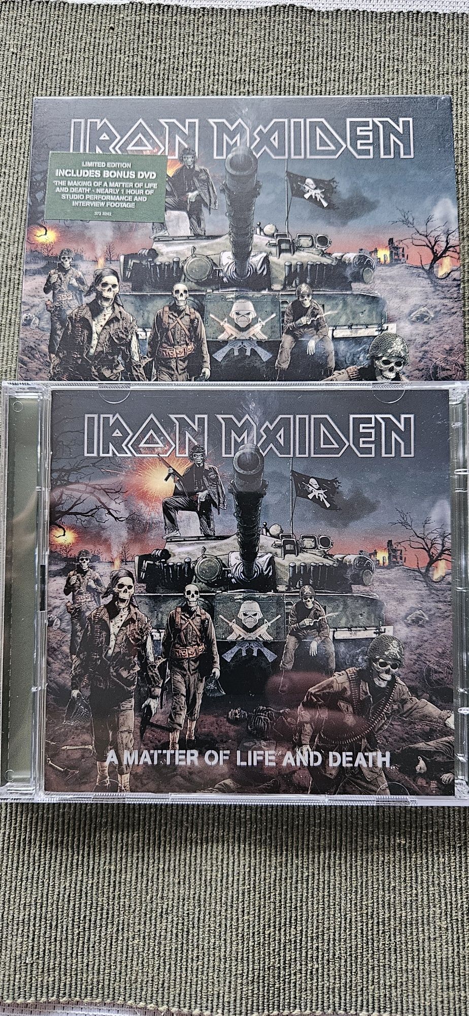 Iron Maiden  - A Matter of Live and Death. Cd + dvd.