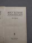 Książka Mały słownik zoologiczny RYBY