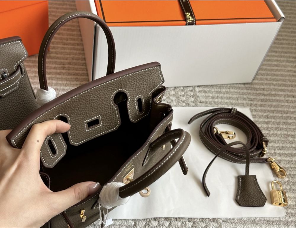 Сумка шкіряна Hermes Birkin 25 см