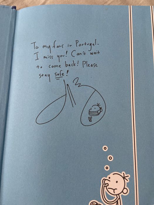 O Diário de um banana - Bater no Fundo... COM DEDICATÓRIA DO AUTOR !!!