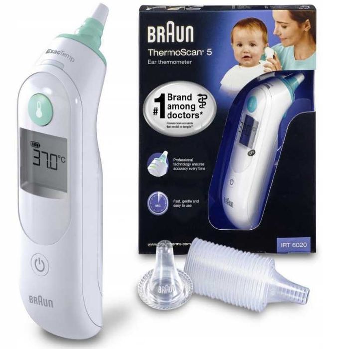 Termometr elektroniczny dla dzieci Braun ThermoScan 7