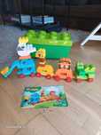 Lego Duplo pociag ze zwierzatkami