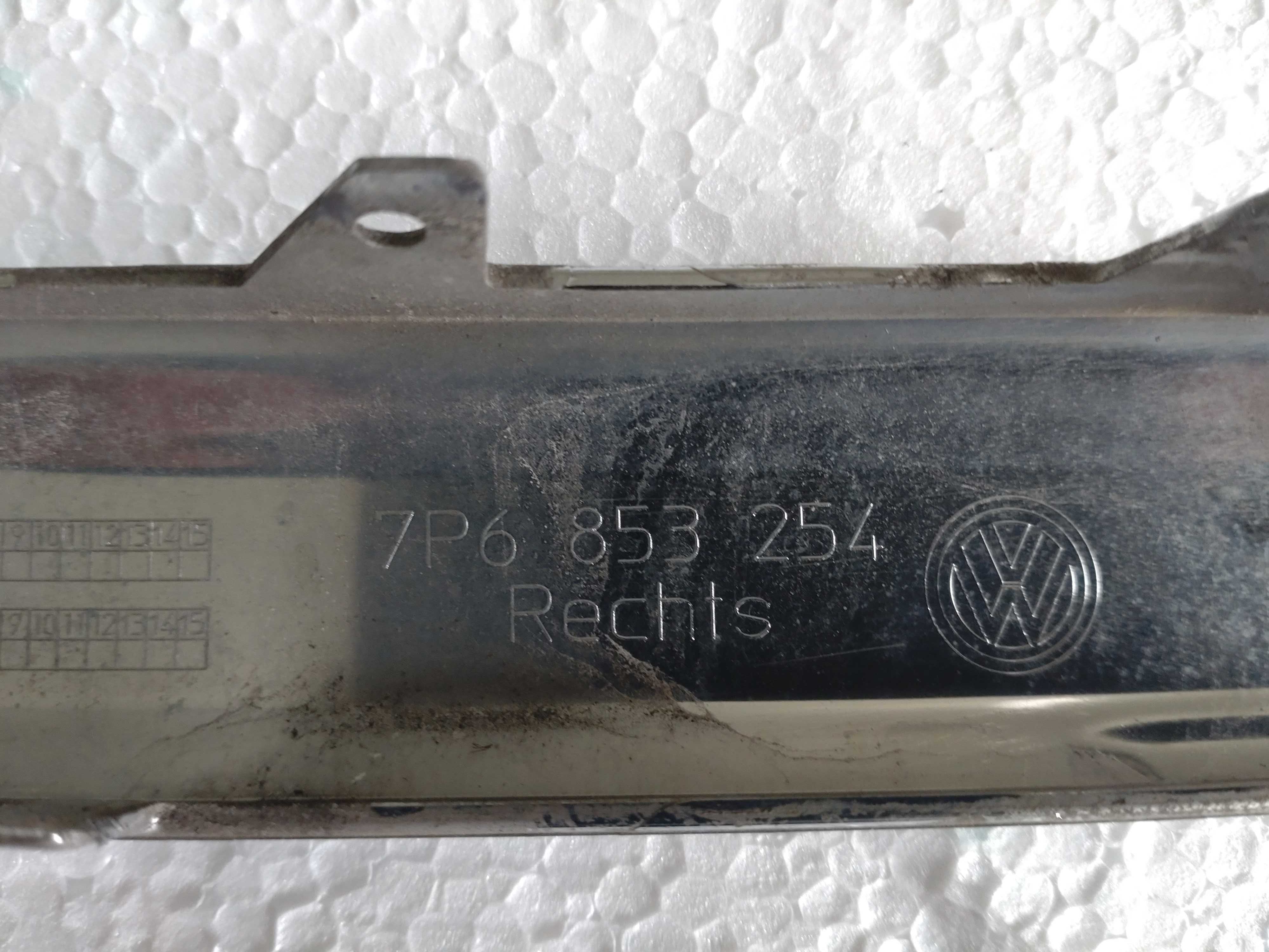 listwa chromowa zderzaka vw touareg lift 7p6 14-18 lewa