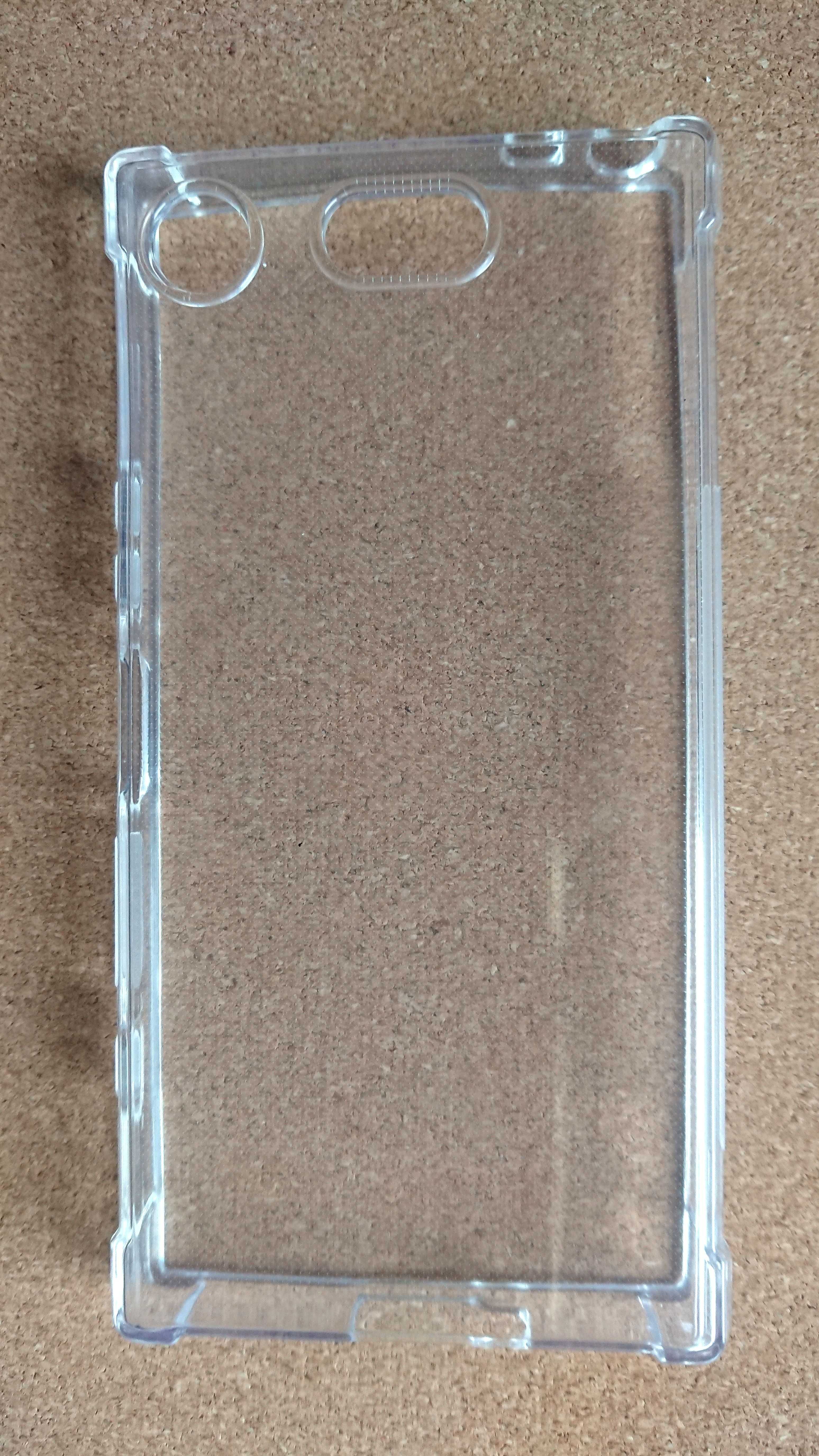 Etui silikonowe przeźroczyste, pancerne, do Sony Xperia XZ1 Compact