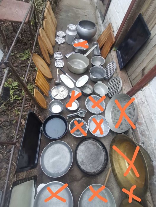 Протвень емалірований противень разнос посуд