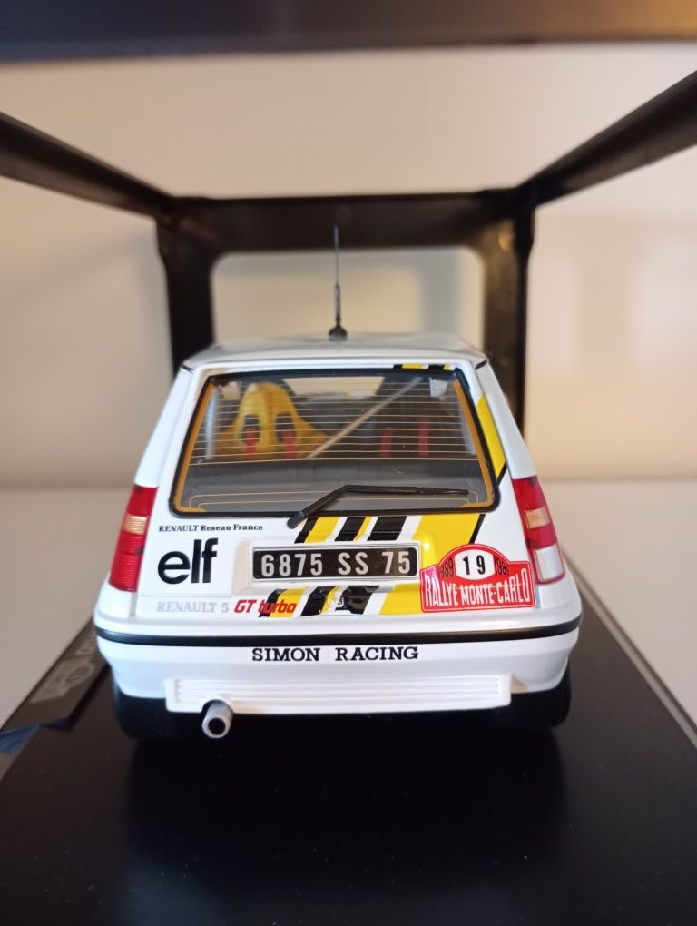 Norev 1/18 Renault 5 turbo Monte Carlo Night version