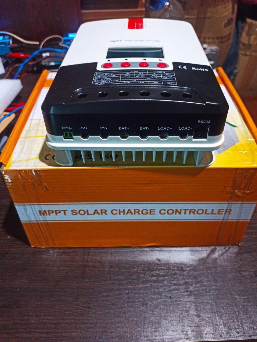 Контроллер заряда 40А 12V/24V MPPT SRNE ML2440