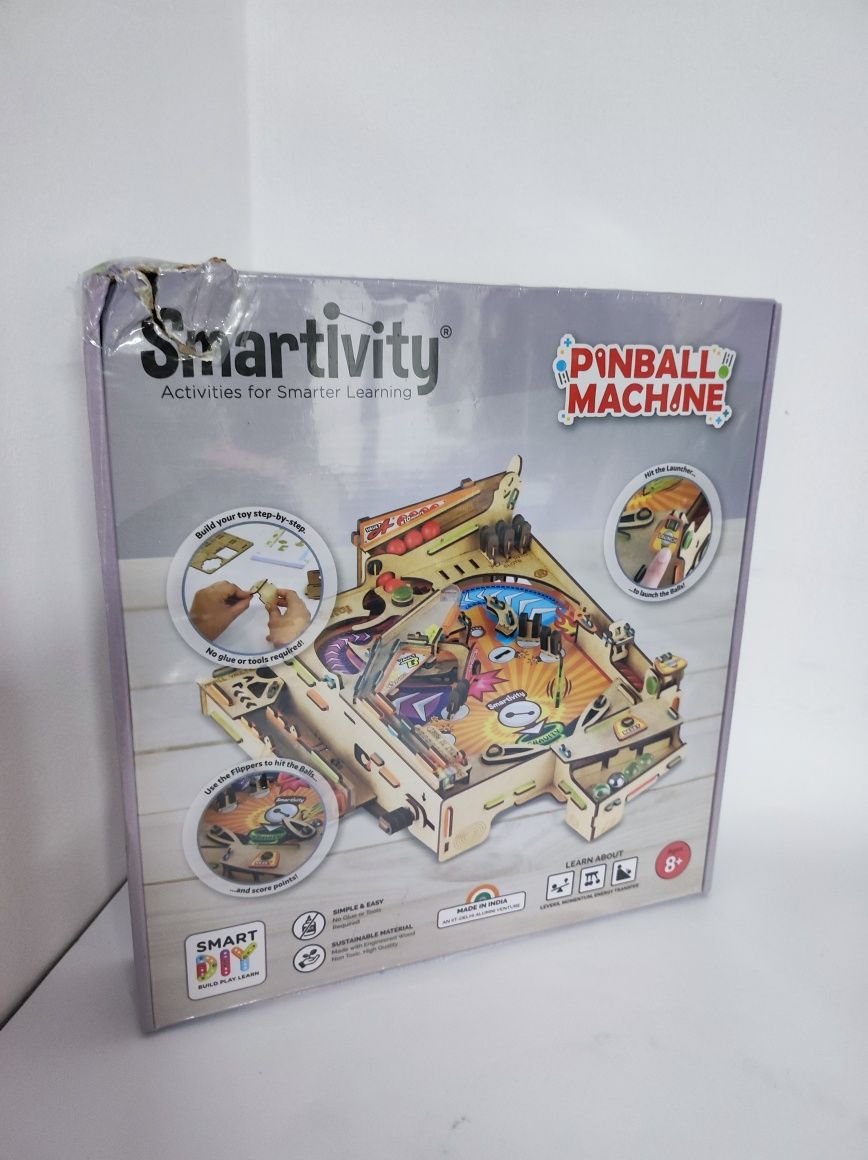 Smartivity Drewniane Mechaniczne Puzzle 3D - Pinball