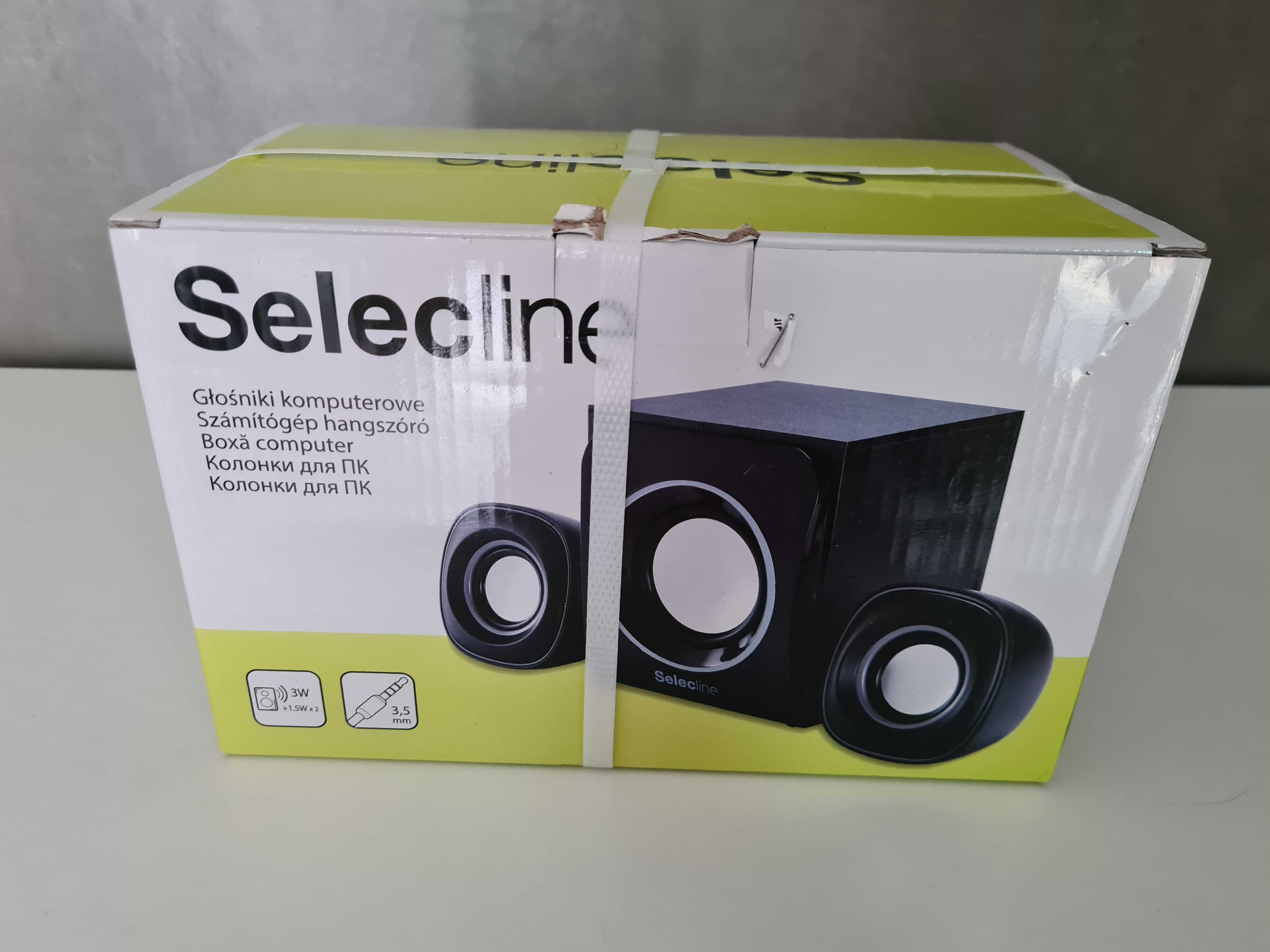 Głośniki Selecline Zestaw  Subwoofer + 2 głośniki 3W