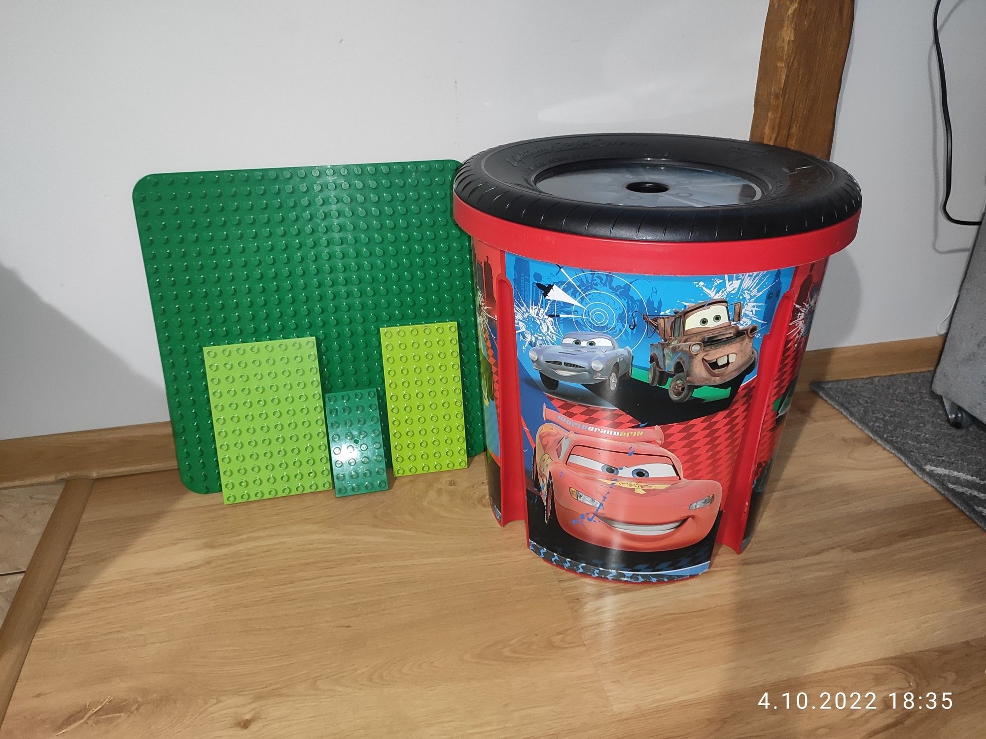 Klocki LEGO dużo wiadro 507szt ponad 6kg