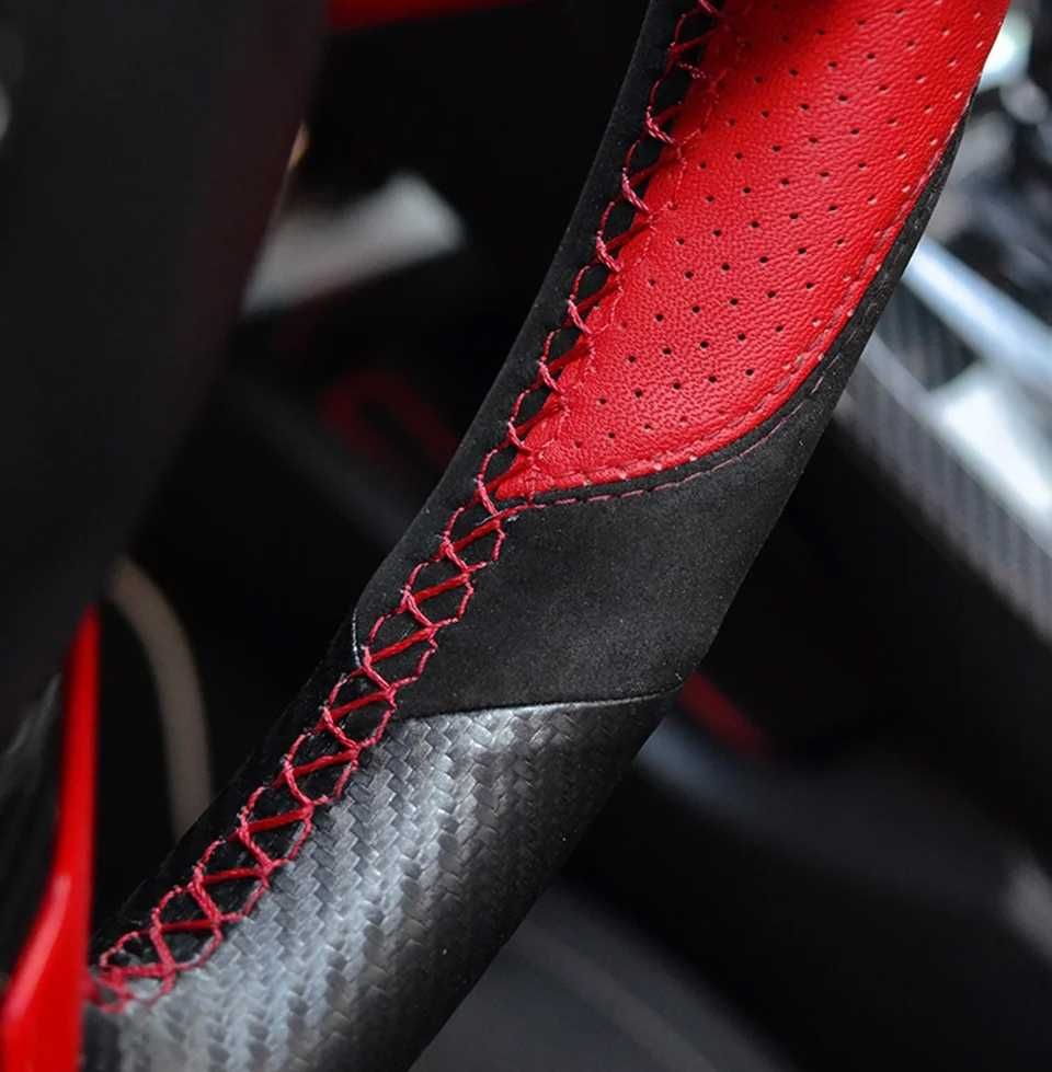 Кожаная оплетка DIY,  Kia K5 Optima 2018-2019, Sportage 3 2019