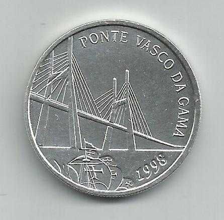 Moeda portuguesa - Comemorativa – Ponte Vasco da Gama, 500$00 de 1995