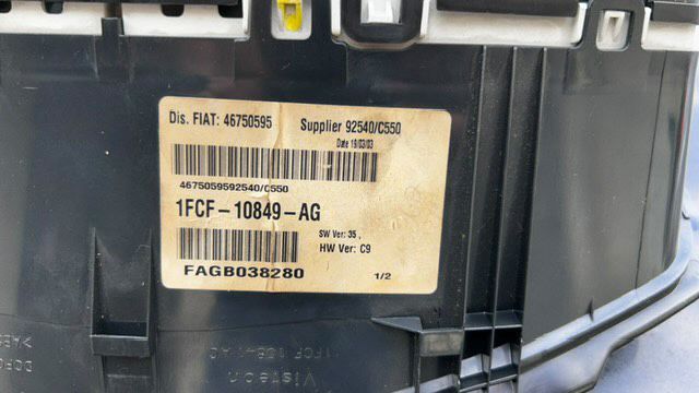 Quadrante Fiat stilo 1.4 16v Gasolina