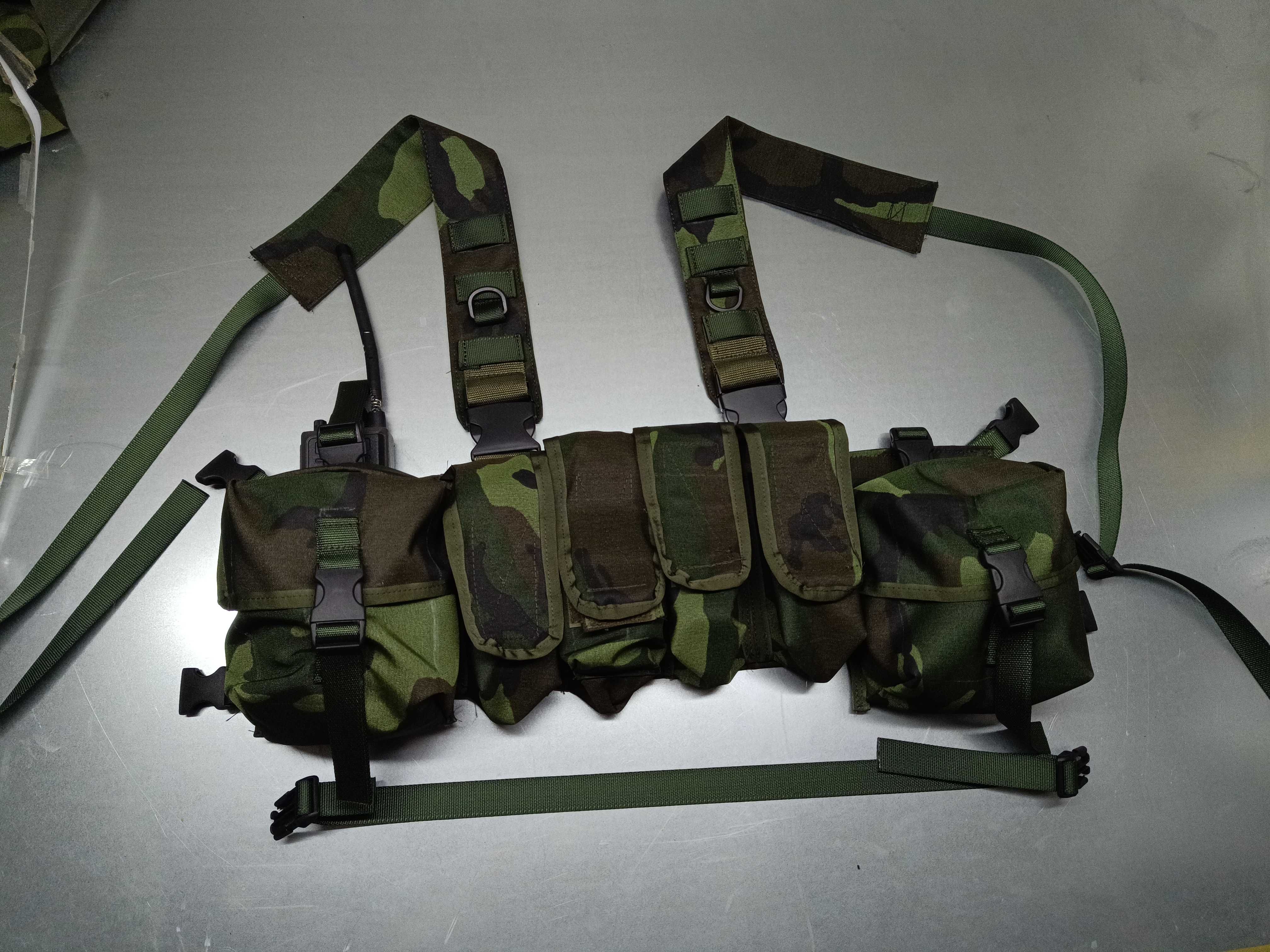 Kamizelka chestrigg oliv wz93 woodland multicam czarny