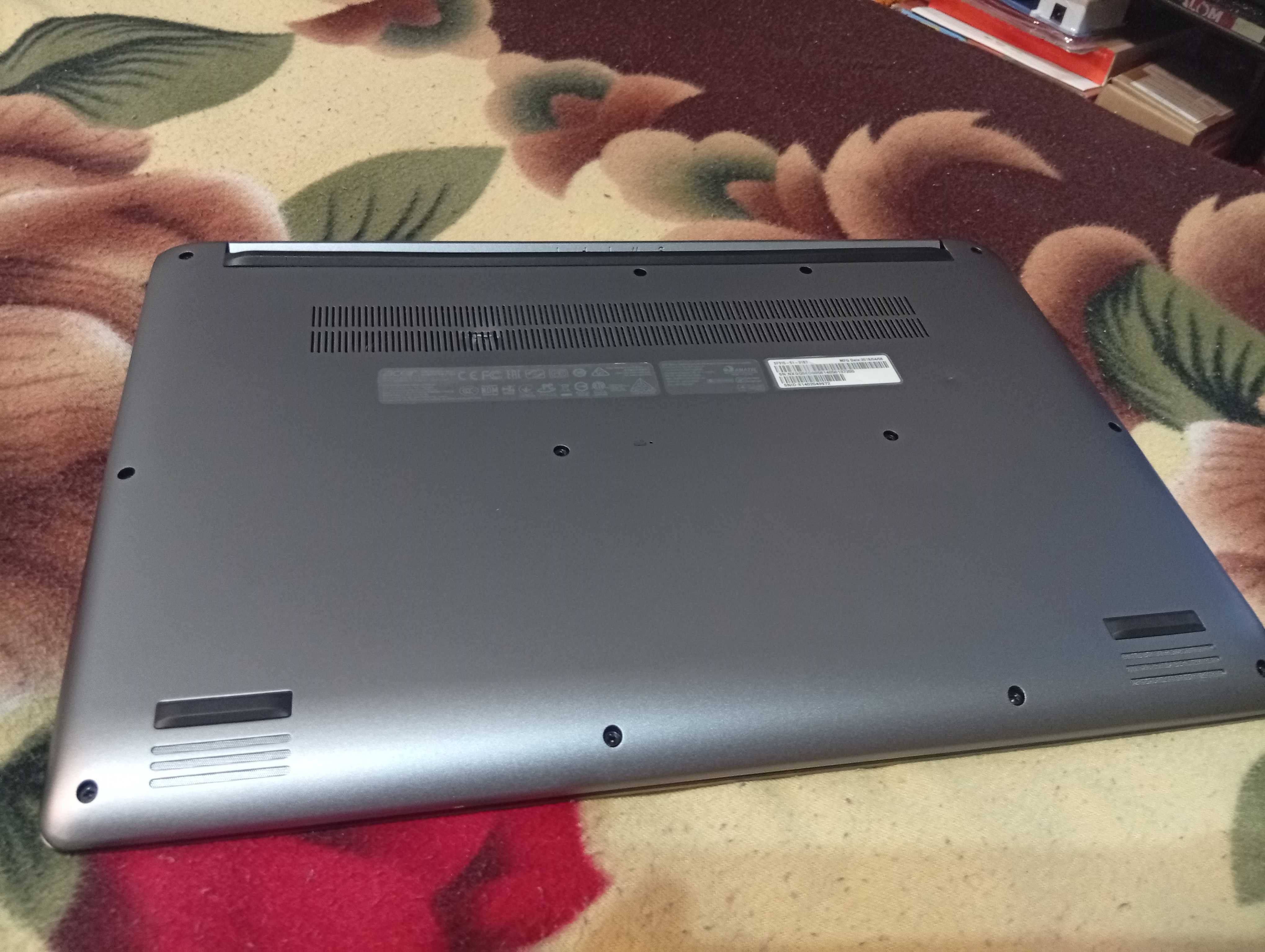 Nowy Laptop Ultrabook 15.6” ACER i3 8ge DDR5 SSD M2 Bateria 8h Full HD