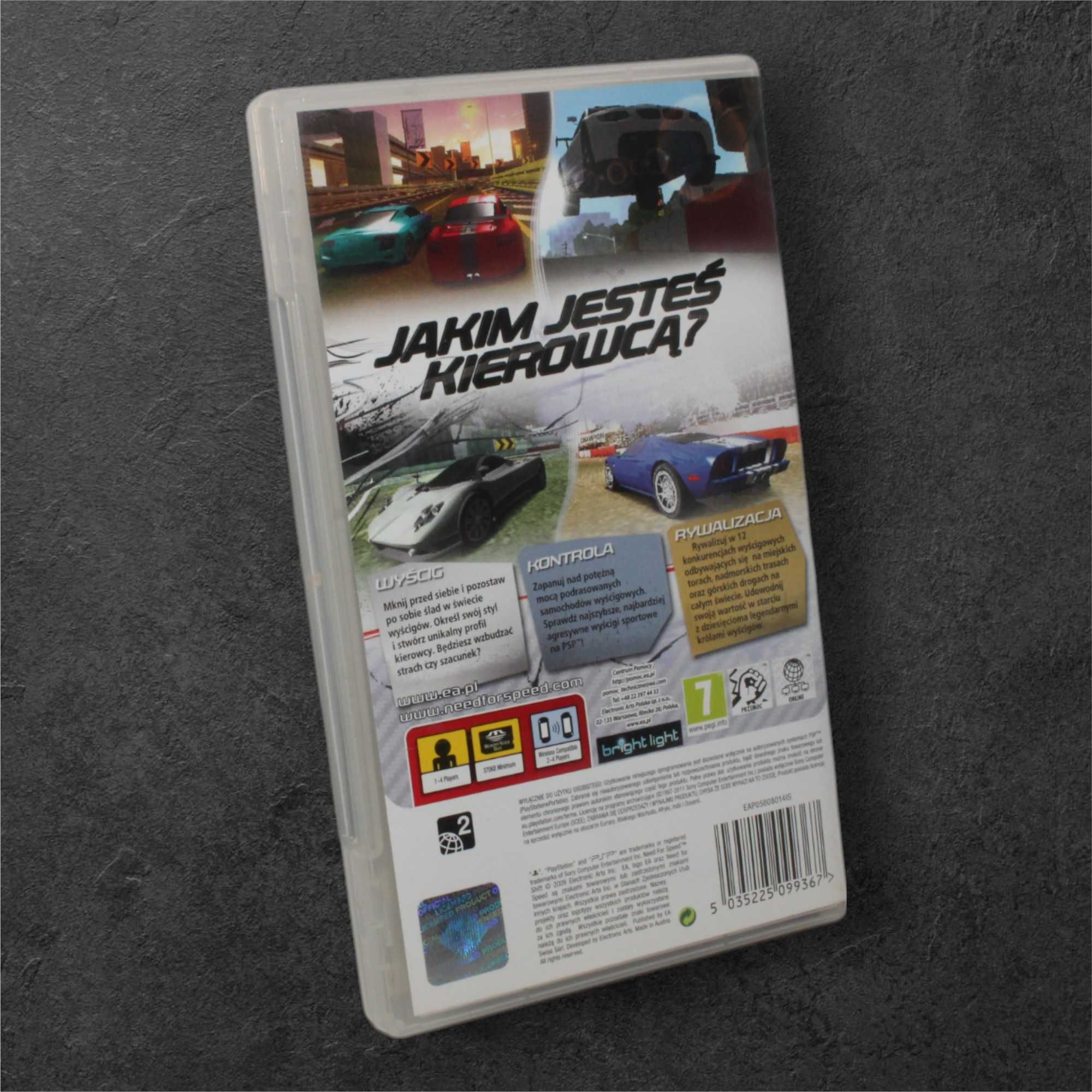 => 5/5 Need for Speed Shift PSP GameBAZA