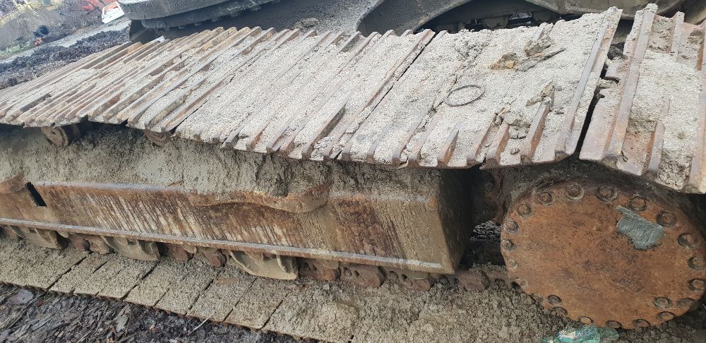 koparka komatsu pc340 - 6 zwolnica pc 290 pc 360 rolka koło napinające