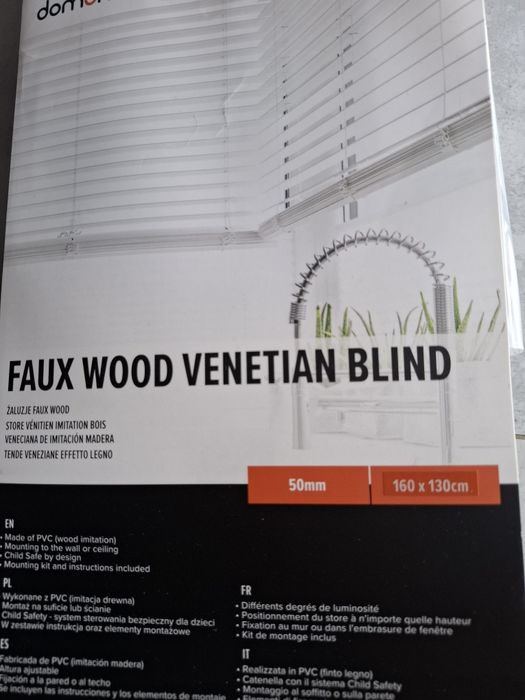 Roleta okienna,  nowa