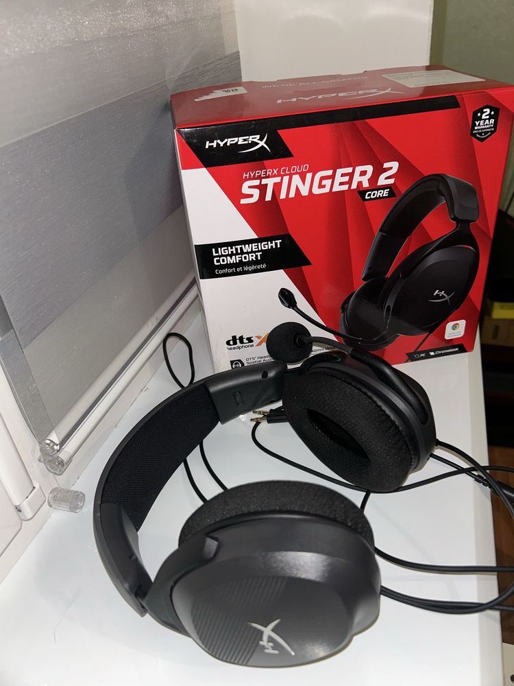 Монітор, Клавіатура HATOR, Миша A4Tech 7, Наушники HyperX Cloud