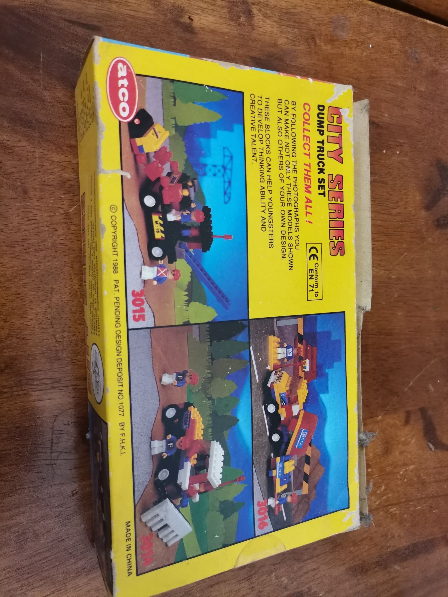 Lego da marca atcos selado na caixa