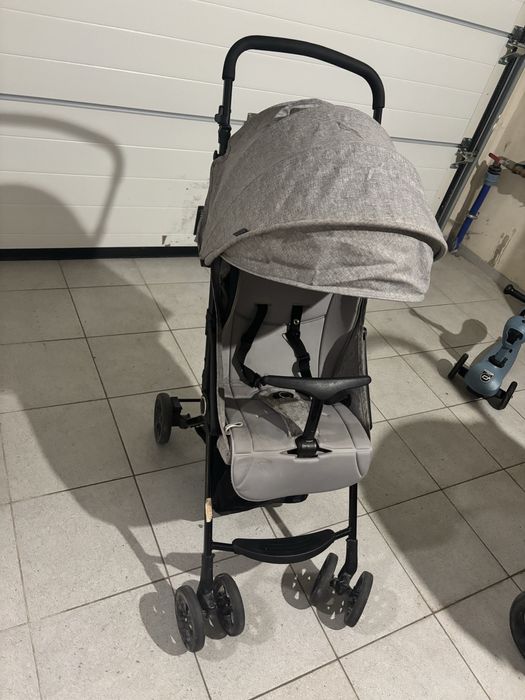 Spacerówka wózek kindetkraft lite up szary