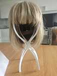 Peruka Blond z grzywką