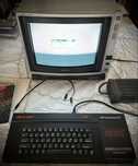 Sinclair ZX Spectrum +3 + TV Sony
