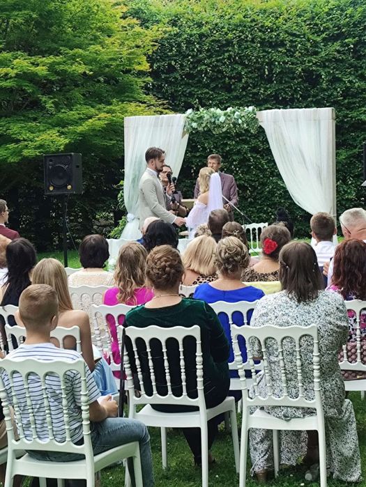 Ozdoby ślubne Wedding Day Ślub plenerowy zestaw