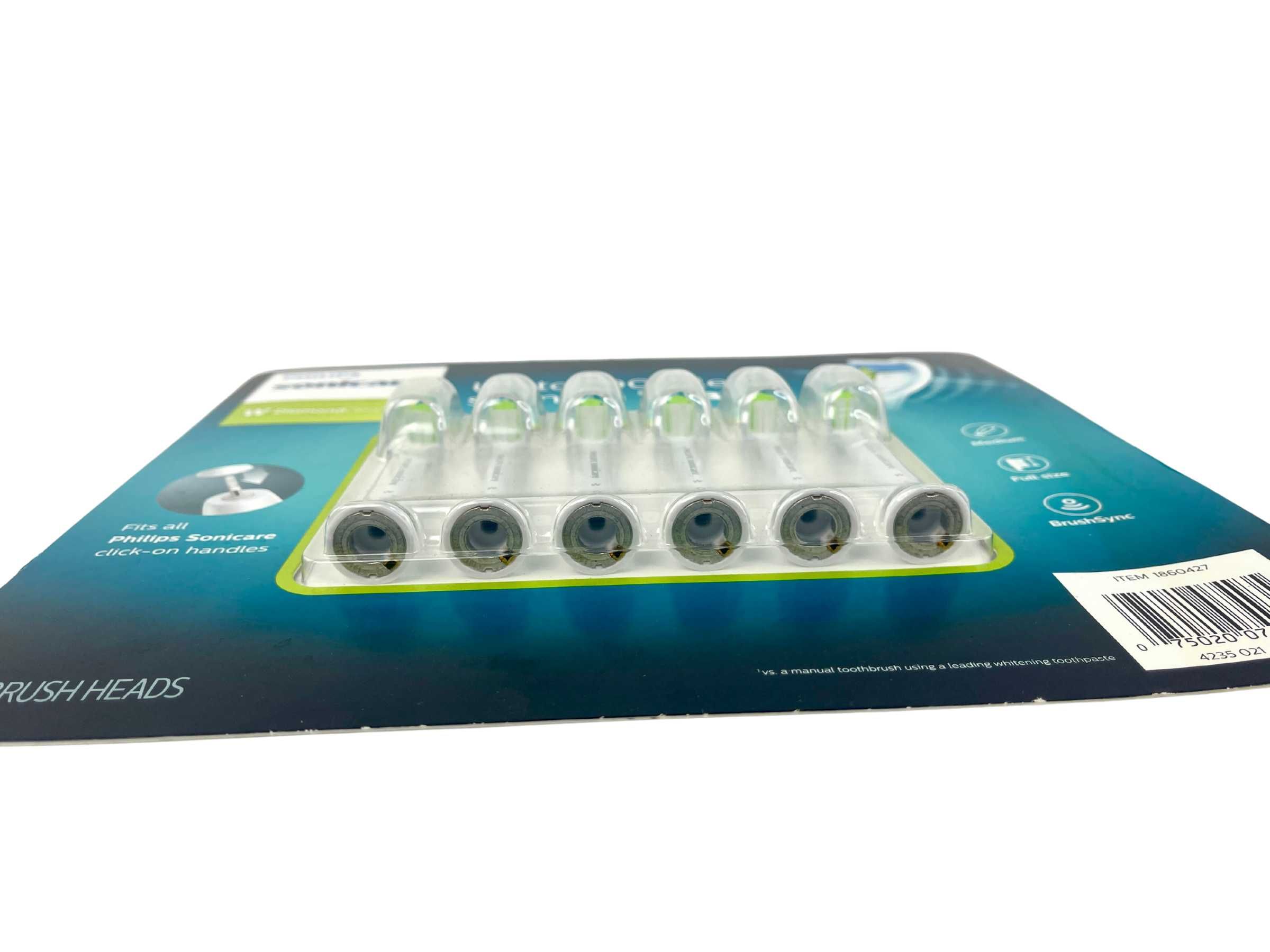Насадки (6шт.) Philips Sonicare W Diamond Clean, середні HX6066/71