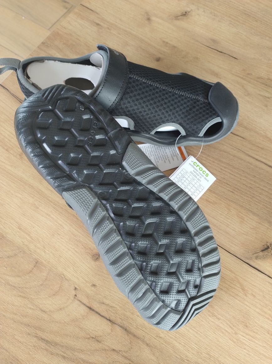 Sandały Crocs swiftwater mesh deck 45-46 / buty do wody - Nowe