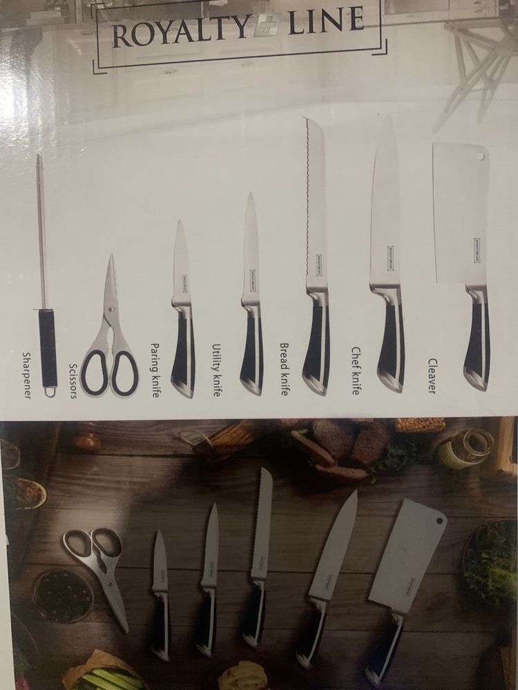Набір кухонних ножів Royalty Line