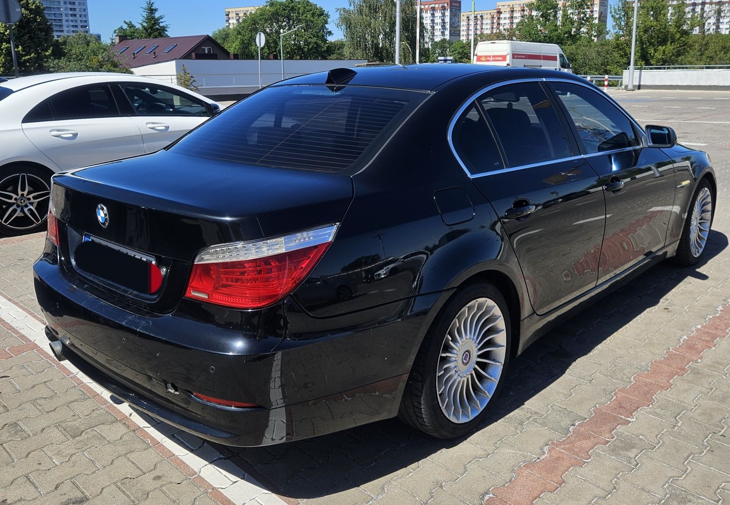 BMW E60 2.0 mapa na 207 km