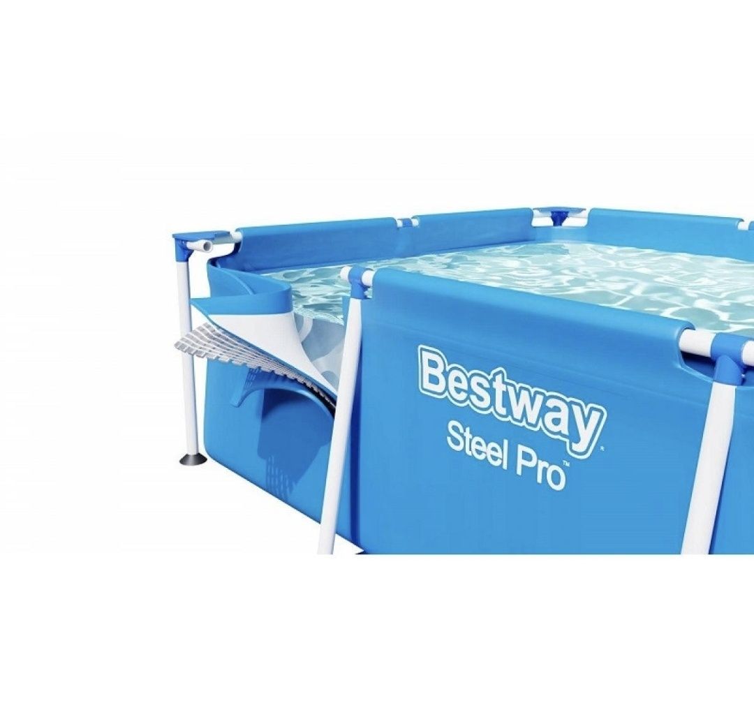 Басейн каркасний Bestway  прямокутний, 300х201х66 см, Blue