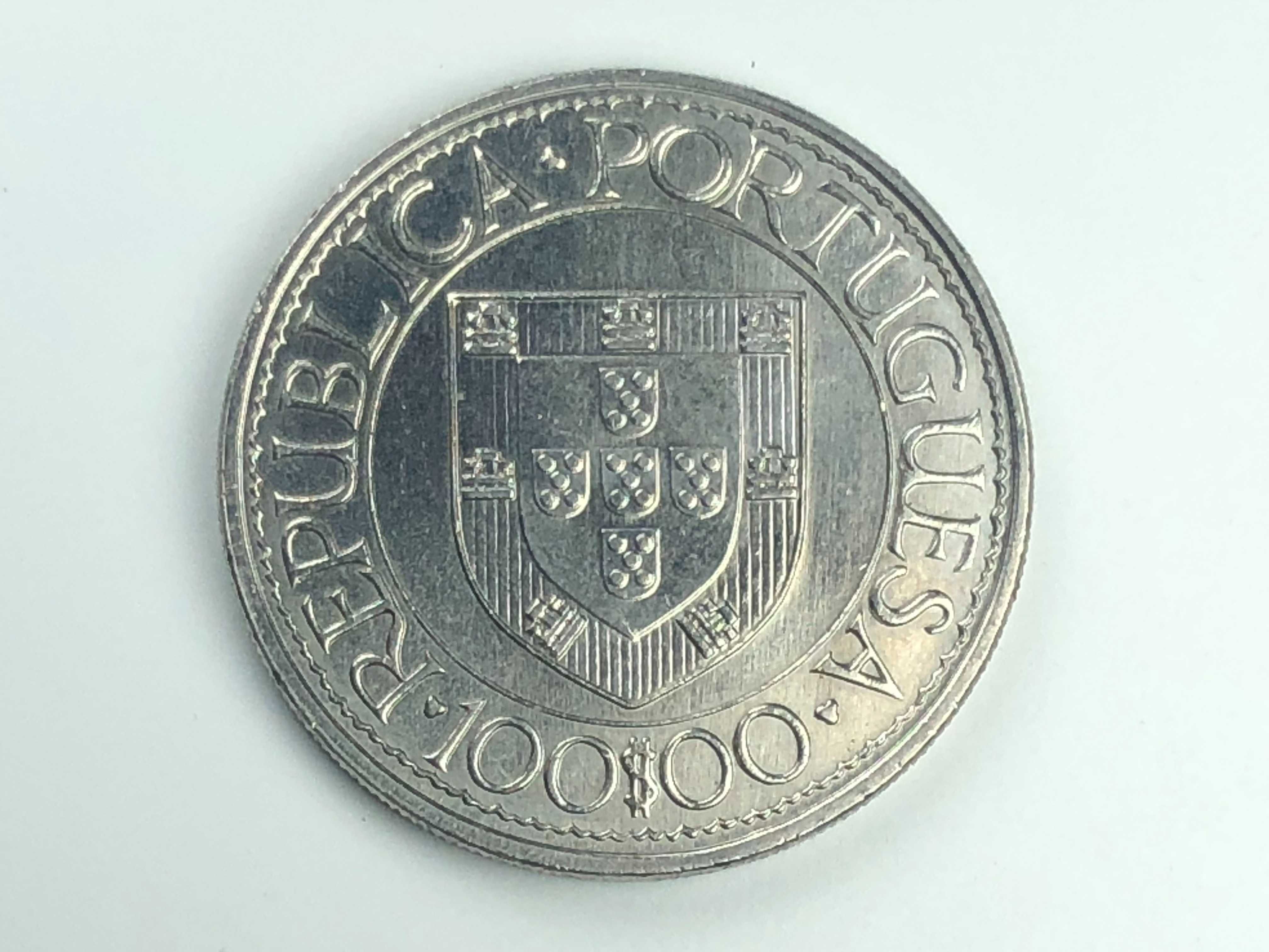 Lote de 4 moedas 100 Escudos niquel - 1ª Série completa