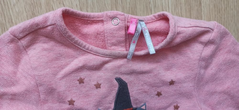 Conjunto de vestidos de Halloween e de Natal para 18meses.