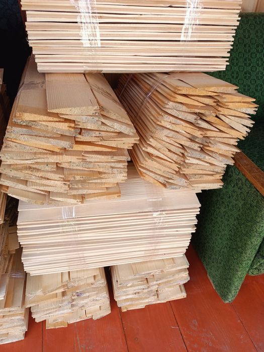 Дерев'яна покрівля , ручна робота довжина 40 см