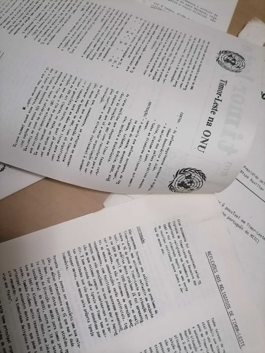 Boletim/Política Timor - Leste 1983 A Paz é Possível