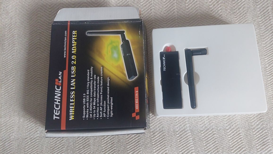 TechnicLAN Wireless LAN USB 2.0 – Adapter Wi-Fi Tanio!!!